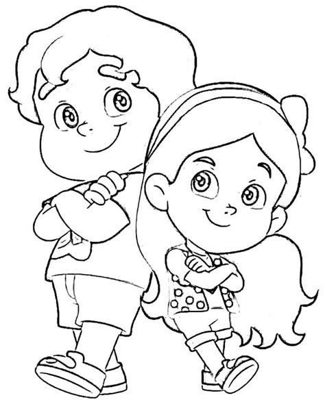 Maria Clara E JP Para Colorir Desenhos Imprimir