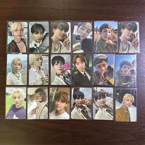 Seventeen Jeonghan Photocards Face The Sun Weverse Pob Shopee Philippines