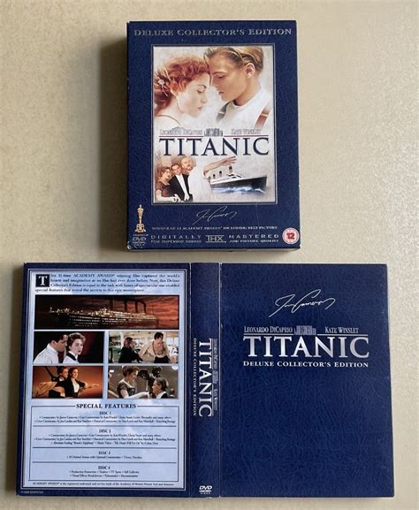 Titanic Deluxe Collectors Edition 4DVD Hobbies Toys Music