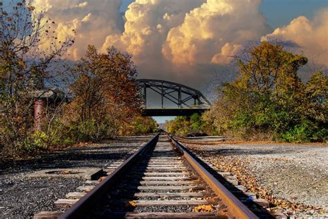 Abandoned Railroad Tracks Photo Train Tracks Photography - Etsy