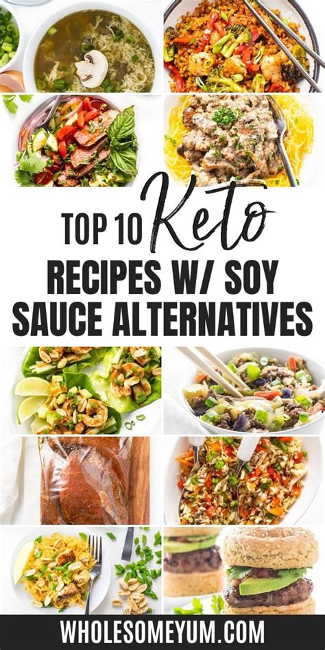 Is Soy Sauce Keto Carbs In Soy Sauce Alternatives And Recipes