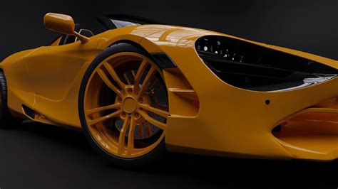 McLaren 720S 4K 3D Animation / McLaren Supercar 4K Footage / McLaren ...