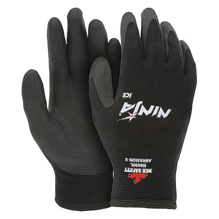 Mcr Safety Ninja Ice Insulated Work Gloves Gauge Coated Palm And