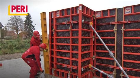 Training How To Install Inside Articulated Corners Of Peri Liwa Wall