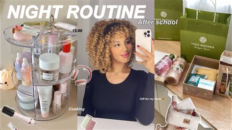 My 1700 Night Routine After School روتيني الليلي بعد المدرسة 🏫💗🌻