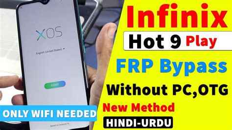 Infinix Hot Play Frp Bypass Unlock Google Account Without Pc Youtube