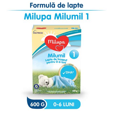 Lapte Praf Milupa Milumil 1 600g De La 0 6 Luni