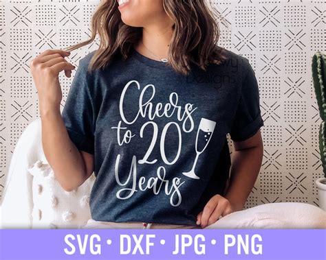 Cheers To Years Svg Th Birthday Svg And Fabulous Etsy