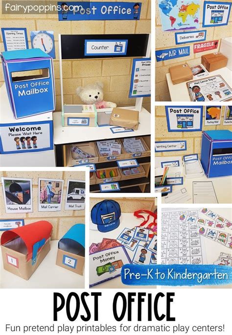 Post Office Dramatic Play Printables Pretend Play Pack Dramatic Play Preschool Dramatic