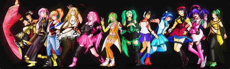 Vocaloid Girls! #1 by troisnyxetienne on DeviantArt