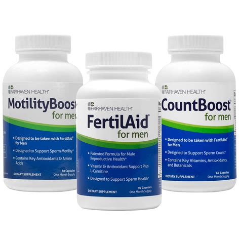 Fairhaven Health Fertilaid For Men Motilityboost And