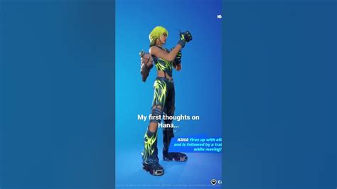 New Hana Skin Fortnite Youtube