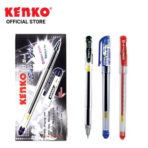 Jual Pulpen Pena Kenko Easy Gel Mm Shopee Indonesia