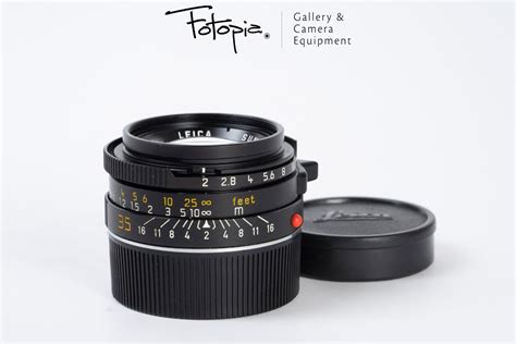 Leica Summicron M Mm F Black V Elements Germany