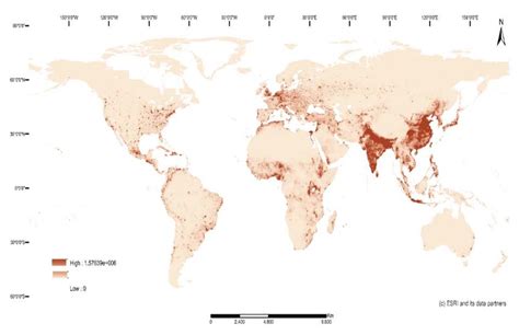 World population density | Download Scientific Diagram