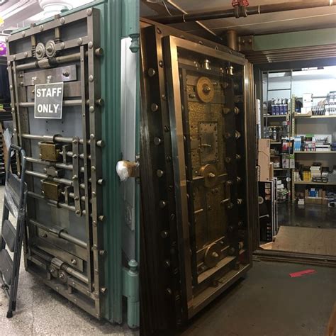 I work in a bank vault that has a bigger bank vault inside! | Banks ...