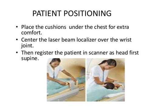 Mri Wrist Scan Plane And Location