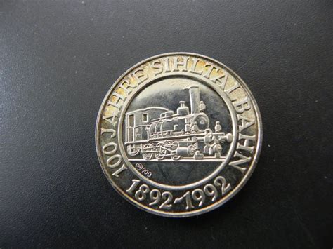 Medaille 100 Jahre Sihltal Bahn 1992 Silber 15 G Kaufen Auf Ricardo