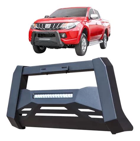 Burrera Bull Bar Brox Barra Led Mitsubishi L Meses Sin Inter S