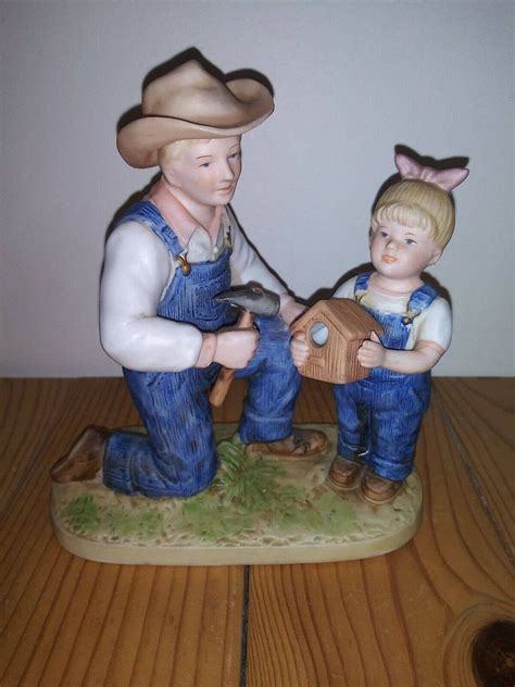 Denim Days Debbie S Dad Figurine Figurines Build Birdhouse