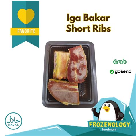 Jual Daging Iga Sapi Short Ribs Iga Bakar Tebal Shopee Indonesia