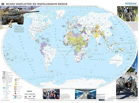 Mapa Rejony Konflikt W We Wsp Czesnym Wiecie Mapa Cienna