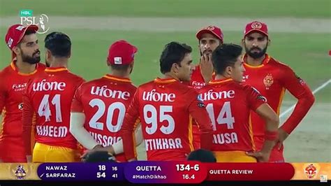 Full Highlights Islamabad United Vs Quetta Gladiators Match Psl