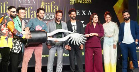 IIFA 2023 Salman Khan Karan Johar Farah Khan Farhan Akhtar Varun