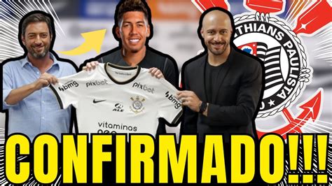 EXCLUSIVO ATACANTE DE SELEÇÃO BRASILEIRA FIRMINO NO CORINTHIANS