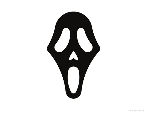 Scream Pumpkin Carving Stencil FREE PRINTABLE