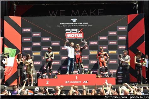 WSBK Saint Marin Misano Adriatico Superbike 600 Et 300 Supersport