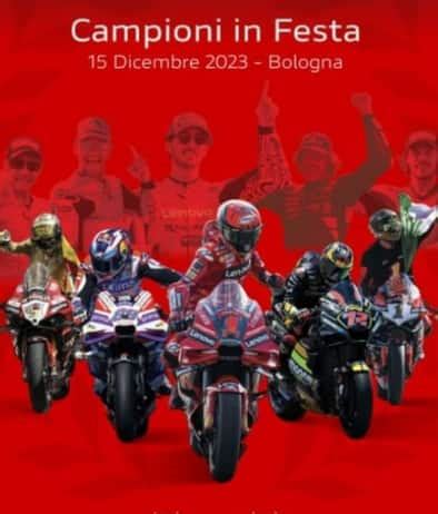 Ducati La Festa Per Bagnaia E Gli Altri Campioni A Bologna