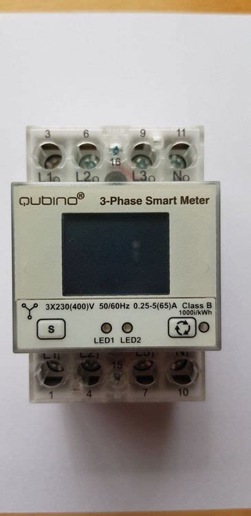 Z Wave Qubino Din Phasen Smart Meter Kaufen Auf Ricardo