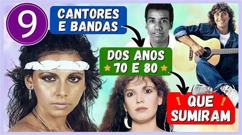 09 CANTORES QUE FIZERAM MUITO SUCESSO NOS ANOS 80 E SUMIRAM PARTE 8