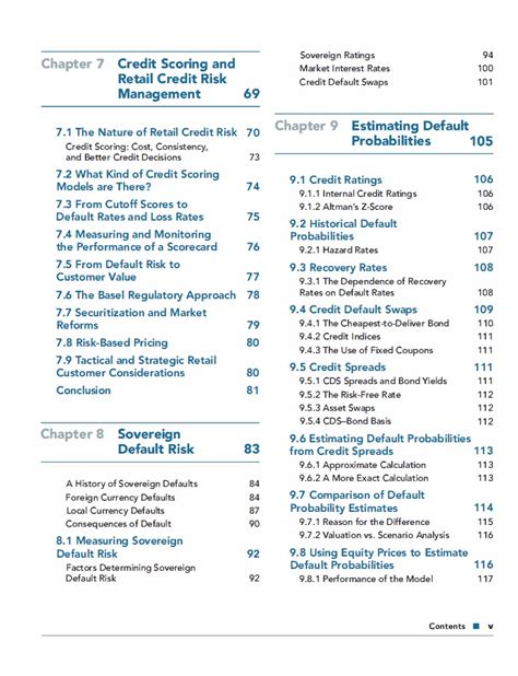 PDF FRM 2024 Part 2 GARP Book 2 Credit Risk Measurement And