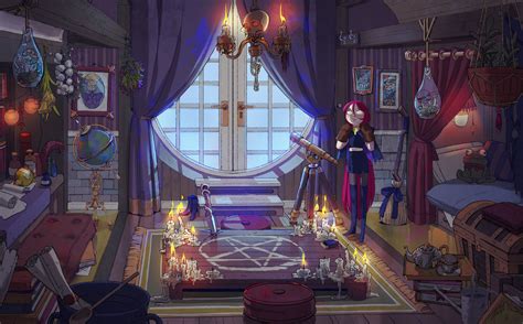 Witch S Room By Freiheit On Deviantart