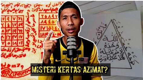 Misteri Kertas Azimat Kisah Seram Benar Youtube