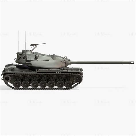 M103 heavy tank 3d model