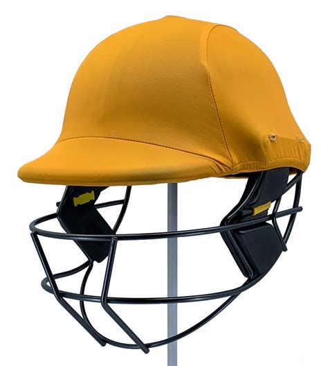 Cricket Helmet Cover Gold – Designer Helmet Covers