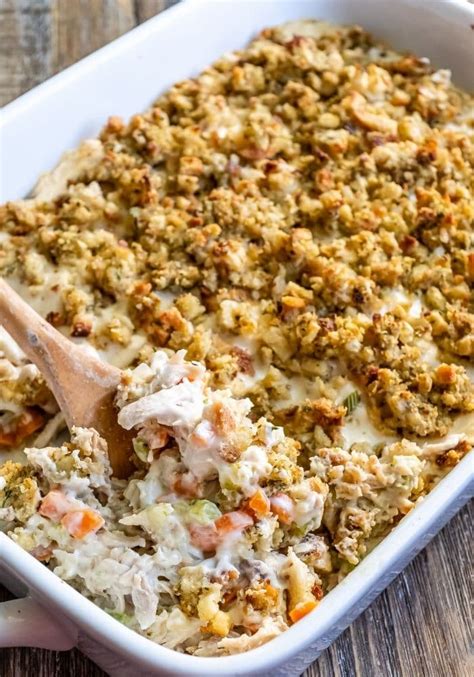 Stove Top Stuffing Chicken Casserole - 100K Recipes