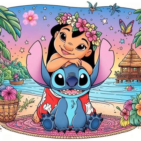 Pin By La Beba Fashion On Stich In 2024 Lilo And Stitch Drawings