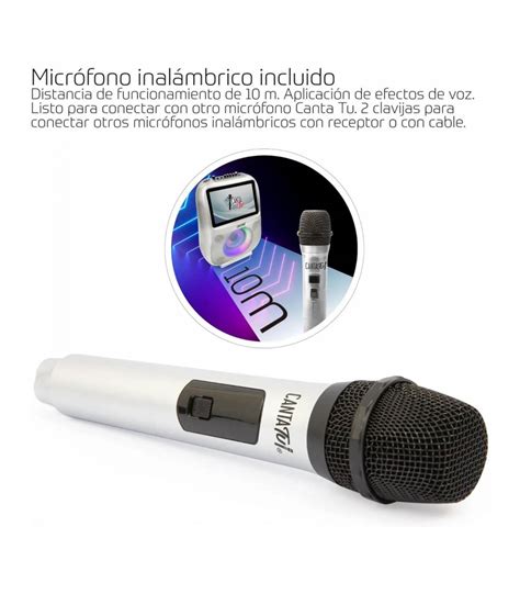 Canta Tu Karaoke De Plata Pro De Giochi Preziosi Juguetes Panre