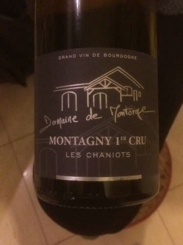 2017 Domaine De Montorge Montagny 1er Cru Les Chaniots Vivino US