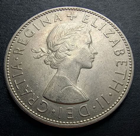 1966 Queen Elizabeth II Half Crown British Coin EBay