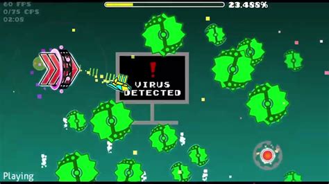 Random Levels I Found 28 Free Virus By Nuubii Geometry Dash Youtube