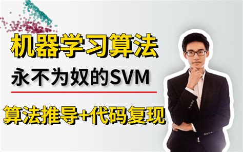 【唐宇迪带你学ai】2个小时带你掌握svm支持向量机，算法推导代码复现，你绝对能轻松学会！ 人工智能机器学习ai深度学习哔哩哔哩