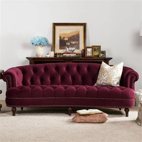 Curved Chesterfield Sofa Interior Design Ideas