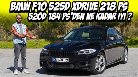 218 Ps Gücündeki Bmw F10 525d Xdrive Ne Kadar Keyifli Çift Turbo 520d Farkı Yakıt Tüketimi