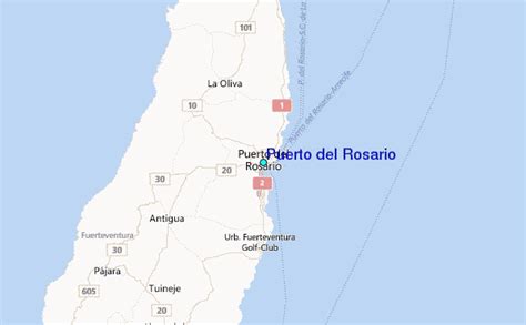 Puerto del Rosario Tide Station Location Guide