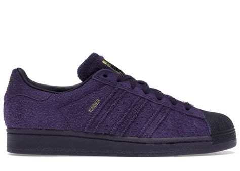 Adidas X Kader Superstar Adv Dark Purple Dark Purple Gold Metalic